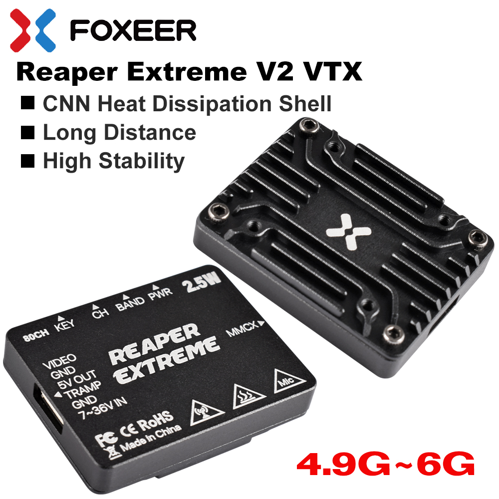 (슈퍼 할인) Foxeer 4.9-6G Reaper E - Foxeer Reaper Extreme 2.5W Vtx 리뷰 및 가격